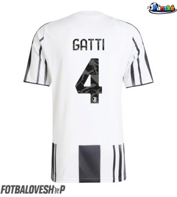 Juventus Federico Gatti #4 Domácí Dres 2025-26 Krátký Rukáv